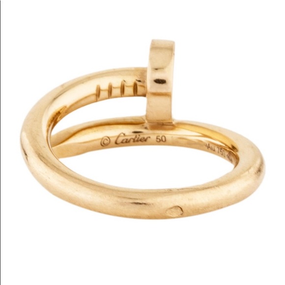 CARTIER JUSTE UN CLOU RING 18KG - Picture 6 of 6